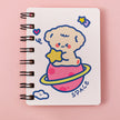 Astronaut Pocket Flipper Notebook – Space Themed Mini Flip Notepad (10.5×8cm)