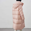 Women's Mid-Length Down Jacket, Thick Winter Coat