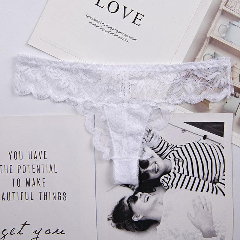 Women's Lace G-String Thong Underwear for Everyday Comfort