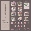 Cafe Series PET Decorative Sticker Pack – Retro Coffee Shop Journal & Scrapbook Stickers (25 pcs)