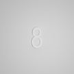 Chiffres flottants d'adresse civique de 6 pouces [1711]