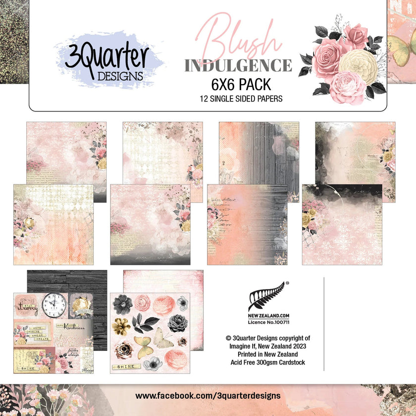 Blush Indulgence Paper Pack 6