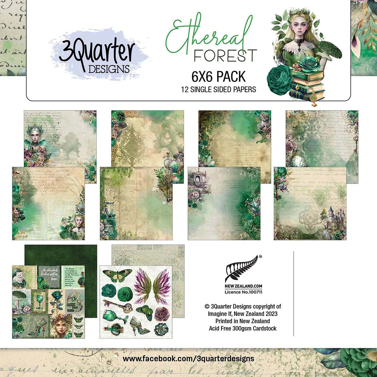 Ethereal Forest Paper Pack 6