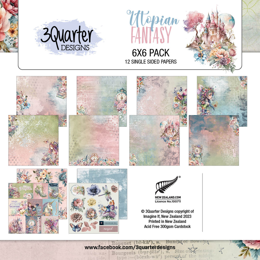 Utopian Fantasy Paper Pack 6
