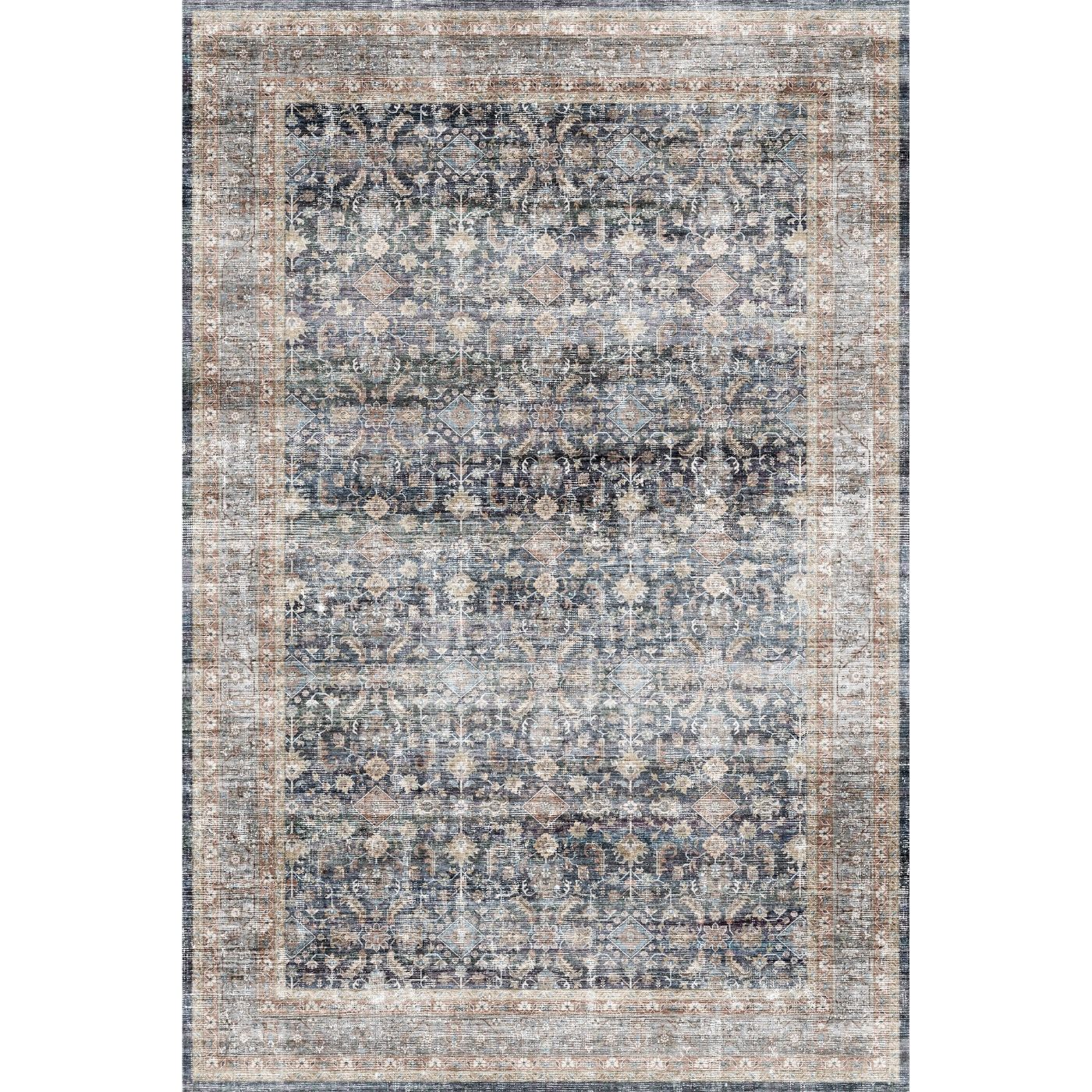 Davina Navy Lagoon Rug