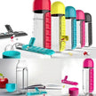 7-Day Pillbox Water Bottle Travel Organizer