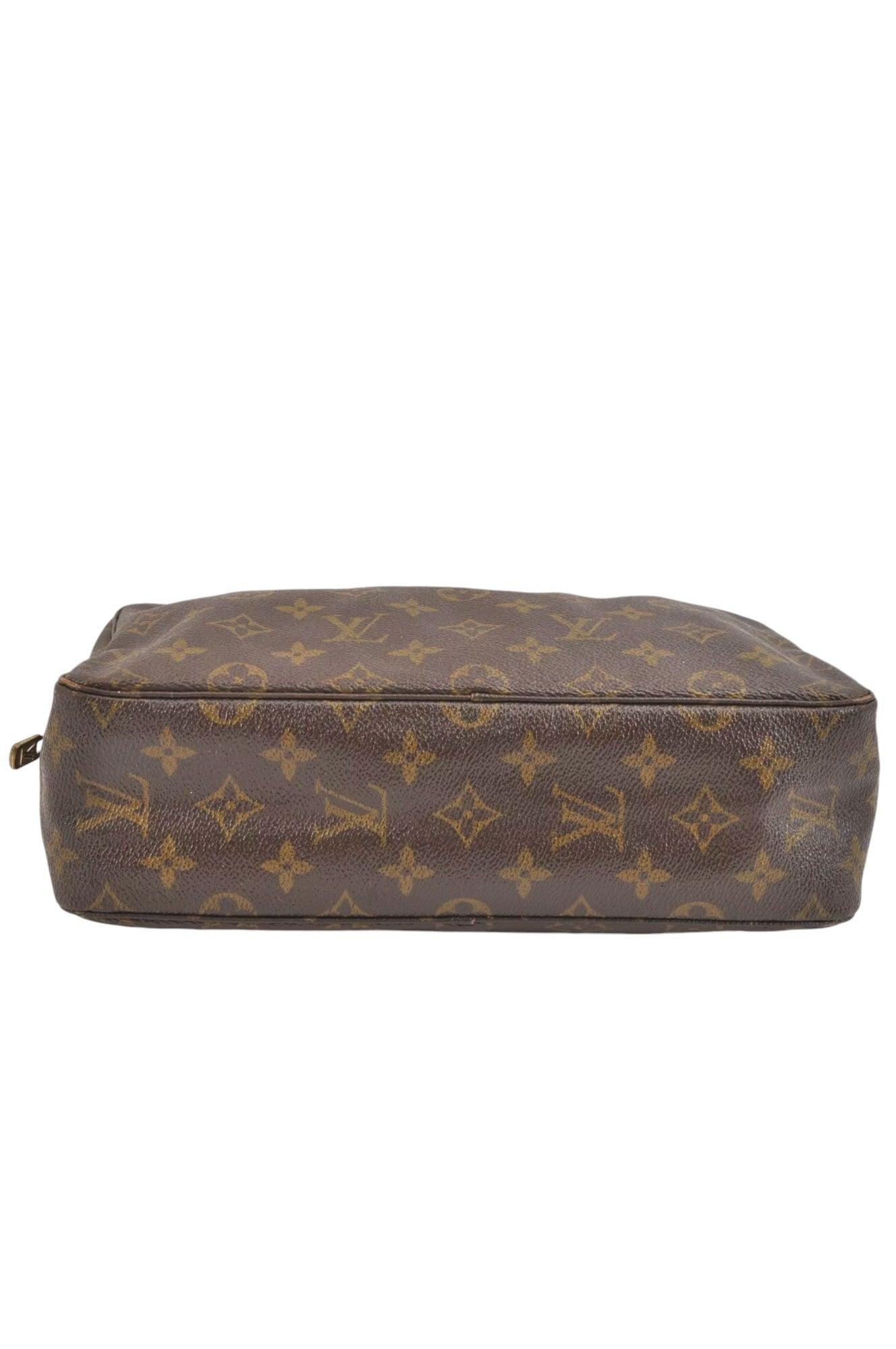 Louis Vuitton Monogram Trousse Toilette 28 Clutch Hand Bag M47522 LV 6922K
