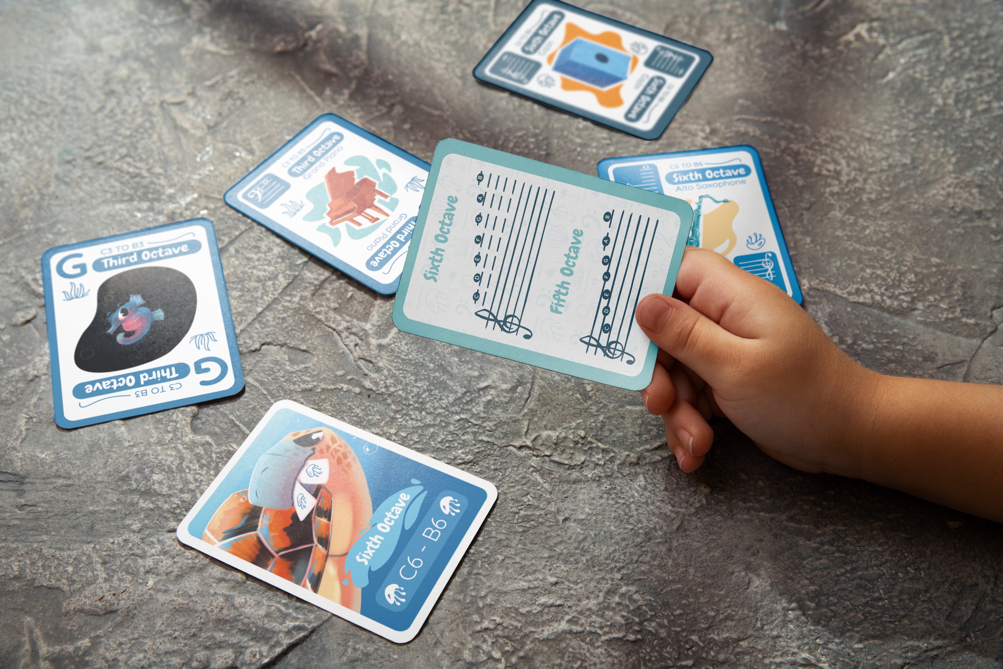 Fishing for Melodies (Prototype)- A Musical Sight Reading Card Game