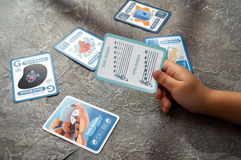 Fishing for Melodies (Prototype)- A Musical Sight Reading Card Game