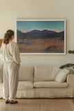 EVENING HARVEST, Oeuvre sur toile étirée