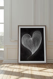 SILENT PULSE, Oeuvre sur toile étirée