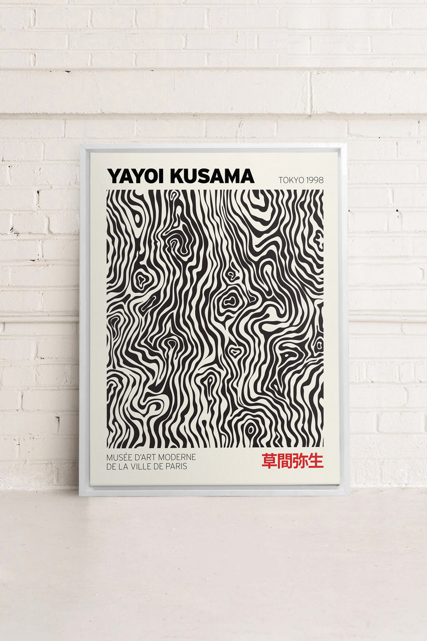 KUSAMA I, Oeuvre sur toile étirée