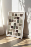 ORGANIZED TONES, Oeuvre sur toile étirée