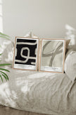 BALANCED FLOW DUO (2 Oeuvres sur toile étirée)