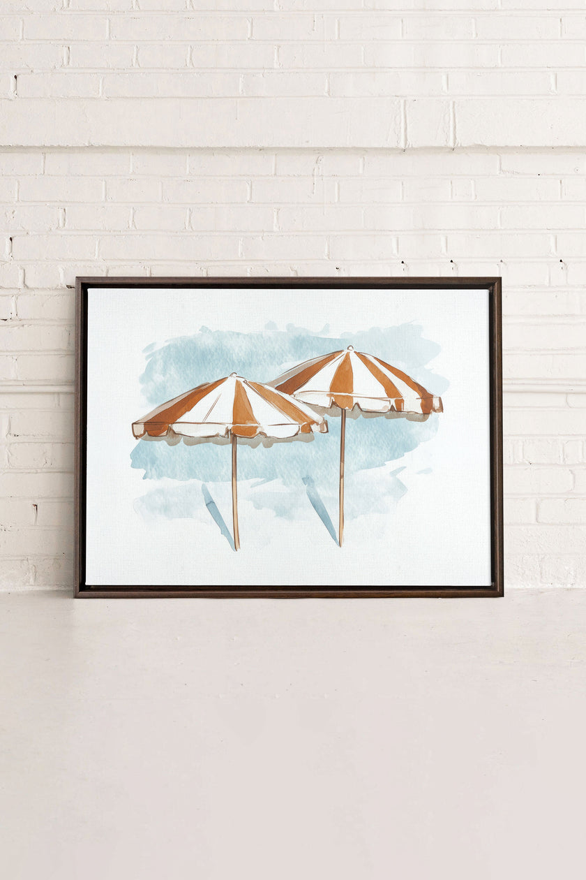 OCEAN SHADE, Oeuvre sur toile étirée