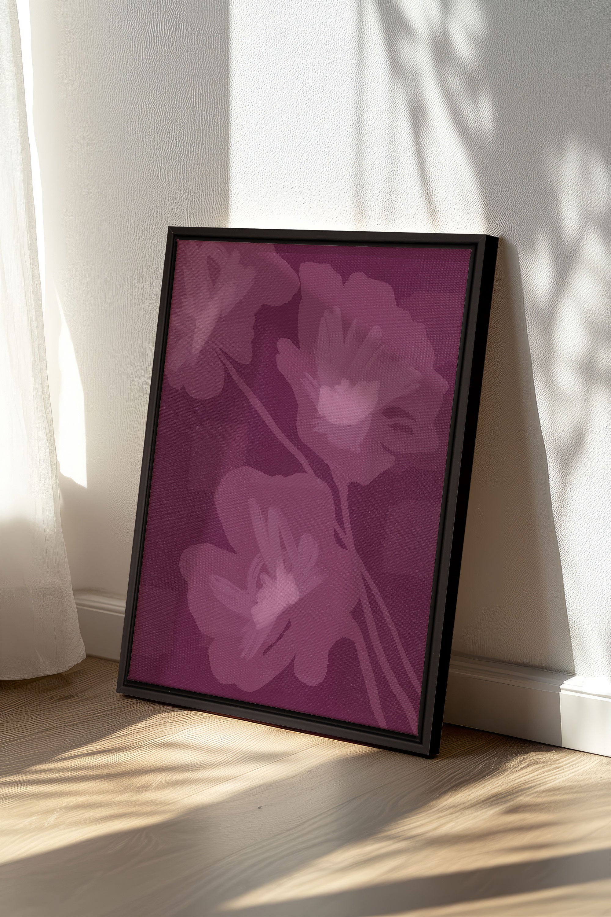 DEEP HARMONY, Oeuvre sur toile étirée