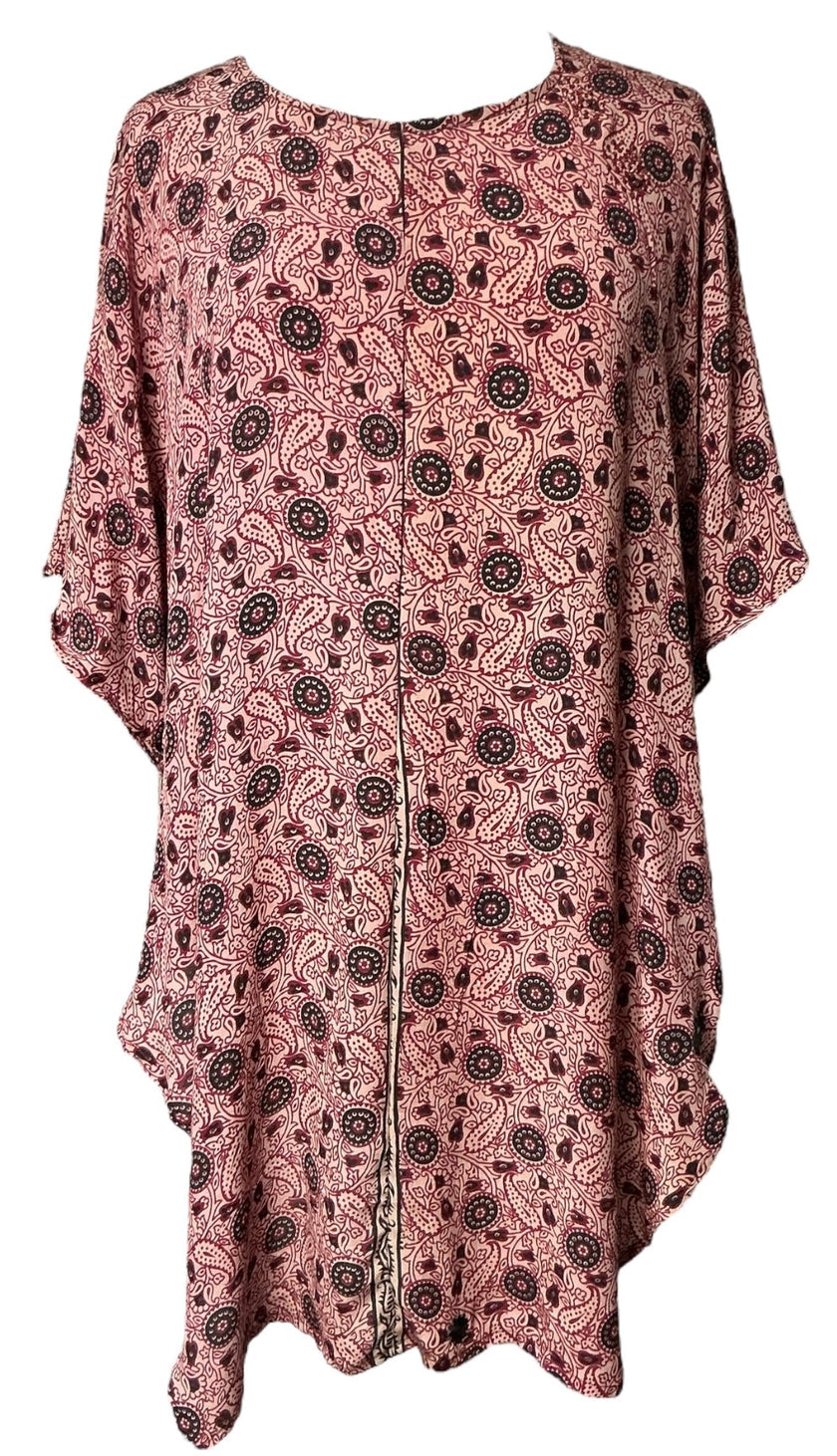 PRC6975 Avatar Pure Silk Waterfall Top