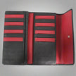 JBG International Women's Wing Flap Trifold Leather Wallet