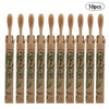 10pcs  Bamboo toothbrushes