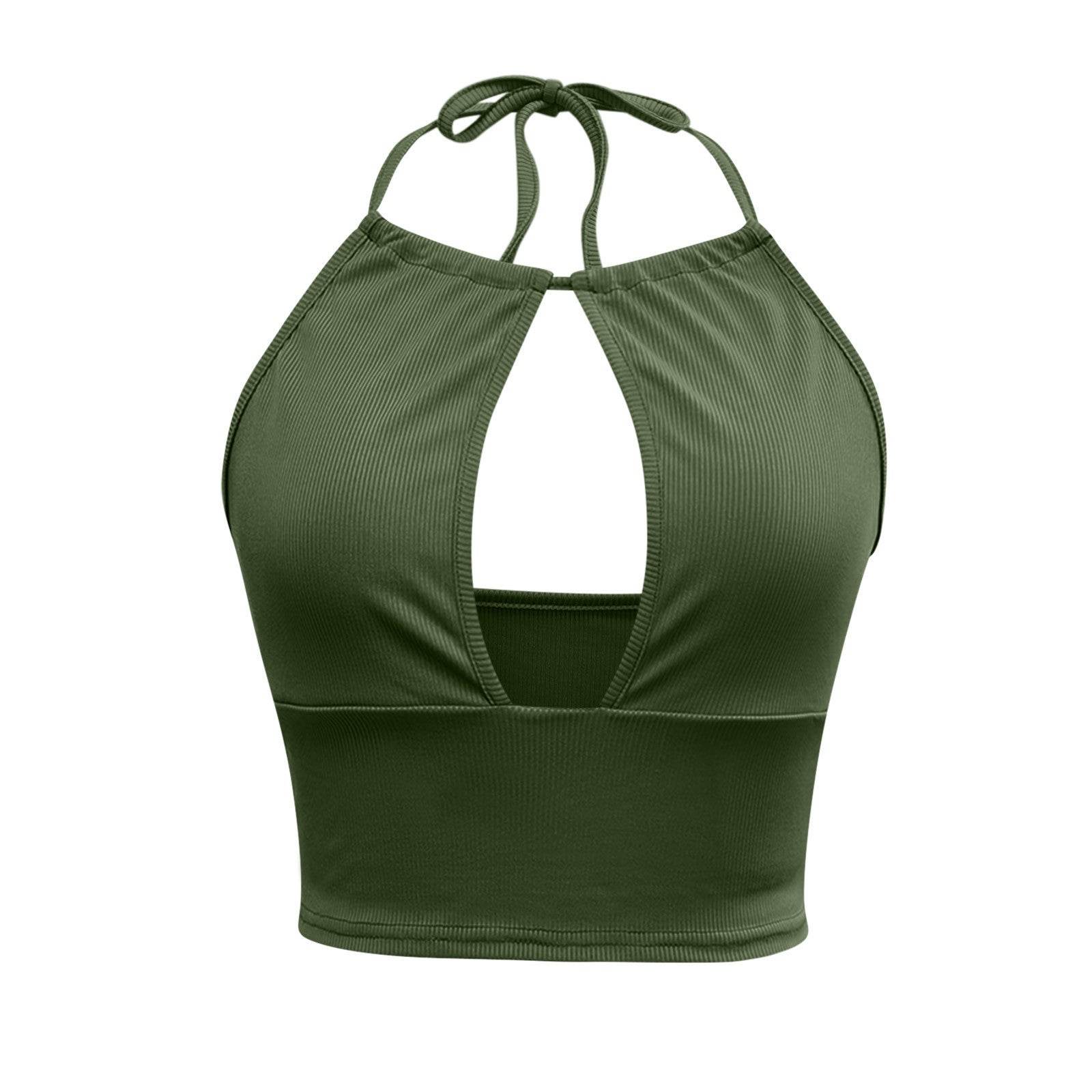 Summer Halter neck Tank top Vest women
