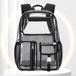 Clear Transparent Large Capacity Backpack – School & Travel Bag | Black, Gray, Pink, Lavender