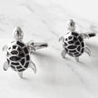 Men's Enamel Turtle Cufflinks – Copper Electroplated Animal Cufflinks | Canada & USA
