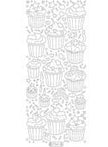 Deco Stickers - Cupcakes