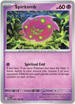 Spiritomb 35 - ME05 Pitch Black Reverse Holofoil