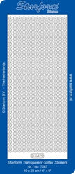 Deco Stickers - Small Flower Border