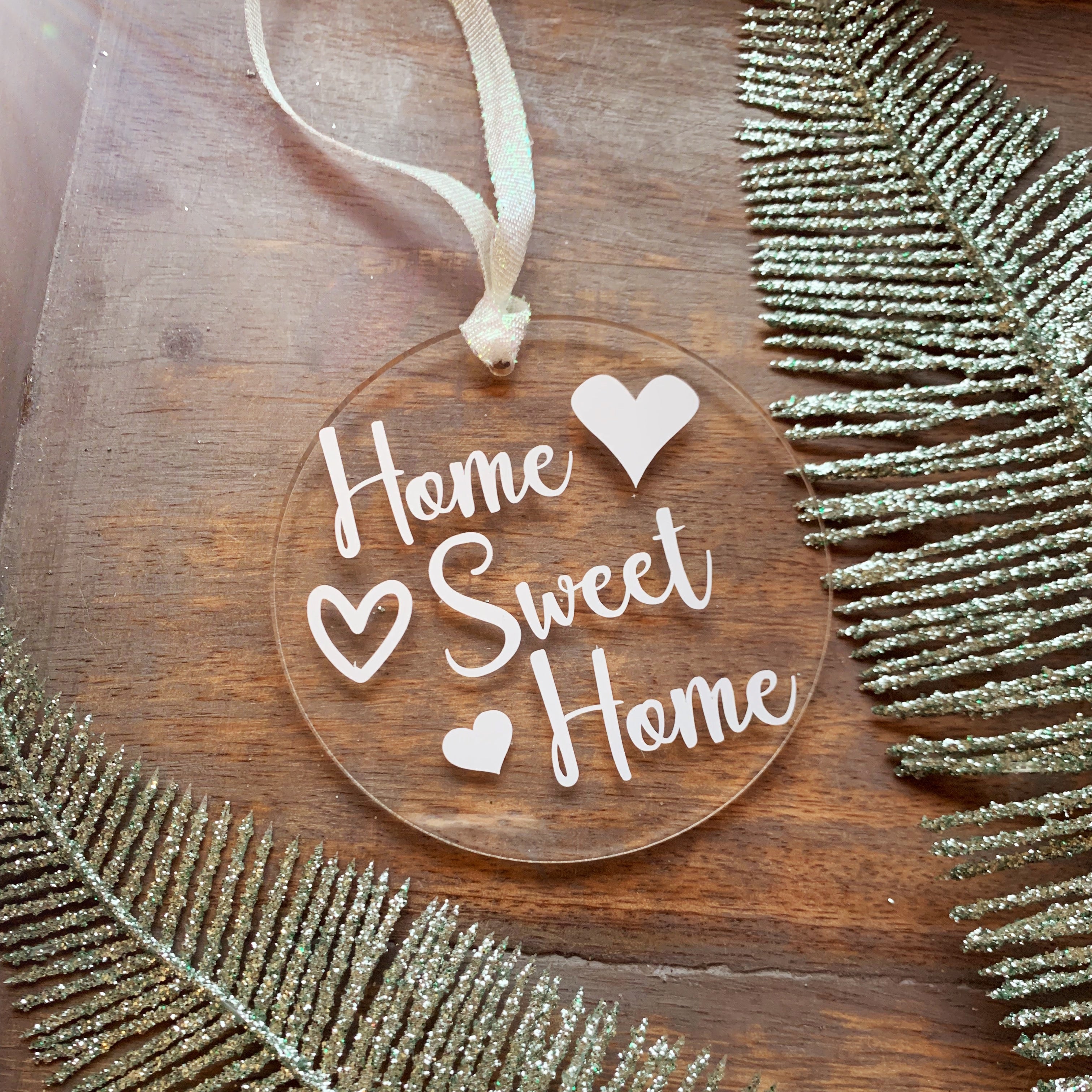 Home Sweet Home Christmas Ornament