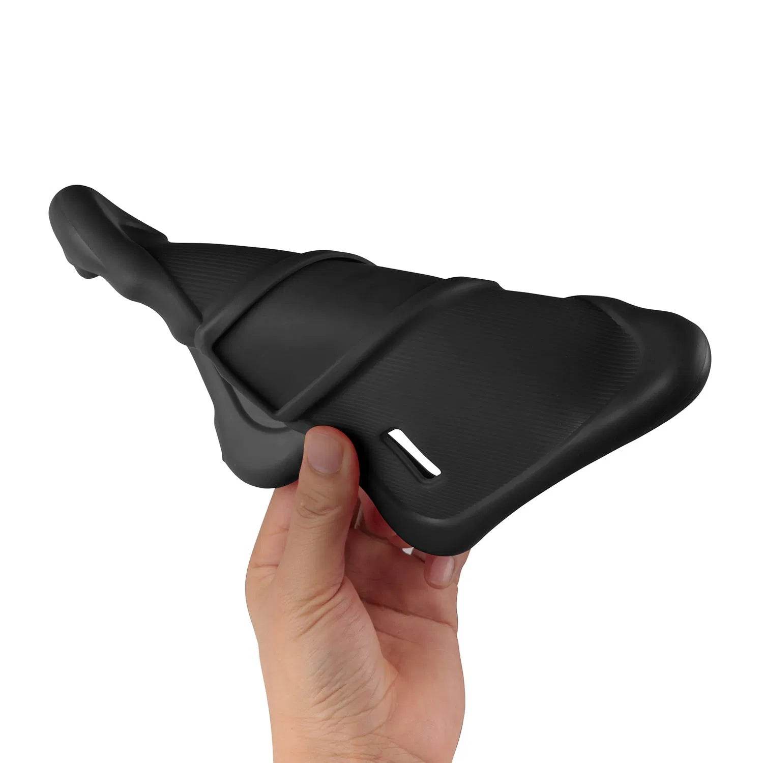 Shock-resistant Silicone Snap-on Case With Stand For 7' Tablets
