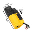 Portable Metal Windproof Cigar Lighter with Cigar Hole Punch