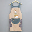 Cute Japanese Female Korean Version Home Adult Kitchen Water And Oil Working Man