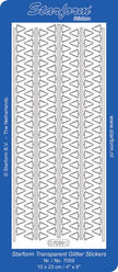 Deco Stickers - Border Christmas Tree