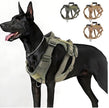 Tactical Dog Harness – No-Pull Anti-Escape Reflective Breathable Vest for Medium & Large Dogs
