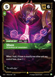 Shen, Scourge of Shadows (Alternate Art) (042a/166) - Vendetta Foil