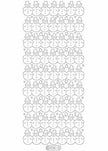 Deco Stickers -  Snowman Borders