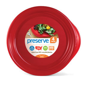 Preserve by Recycline - Everyday Plates - Pepper Red (4ct)