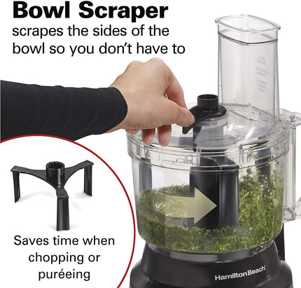 HAMILTON BEACH 10 Cup Stainless Steel Food Processor - 70730C