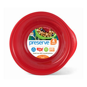Preserve by Recycline - Everyday Bowl - Pepper Red 16 Oz (4pk)