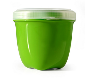 Preserve by Recycline - Mini Round Food Storage-Apple Grn (4ct)