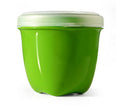 Preserve by Recycline - Mini Round Food Storage-Apple Grn (4ct)