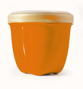 Preserve by Recycline - Mini Round Food Storage - Orange (235ml)