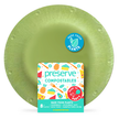 Preserve by Recycline - Compostables Small Plates 8ct Green (8ct)