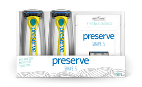 Preserve by Recycline - Shave 5 24-Unit Display (24un)