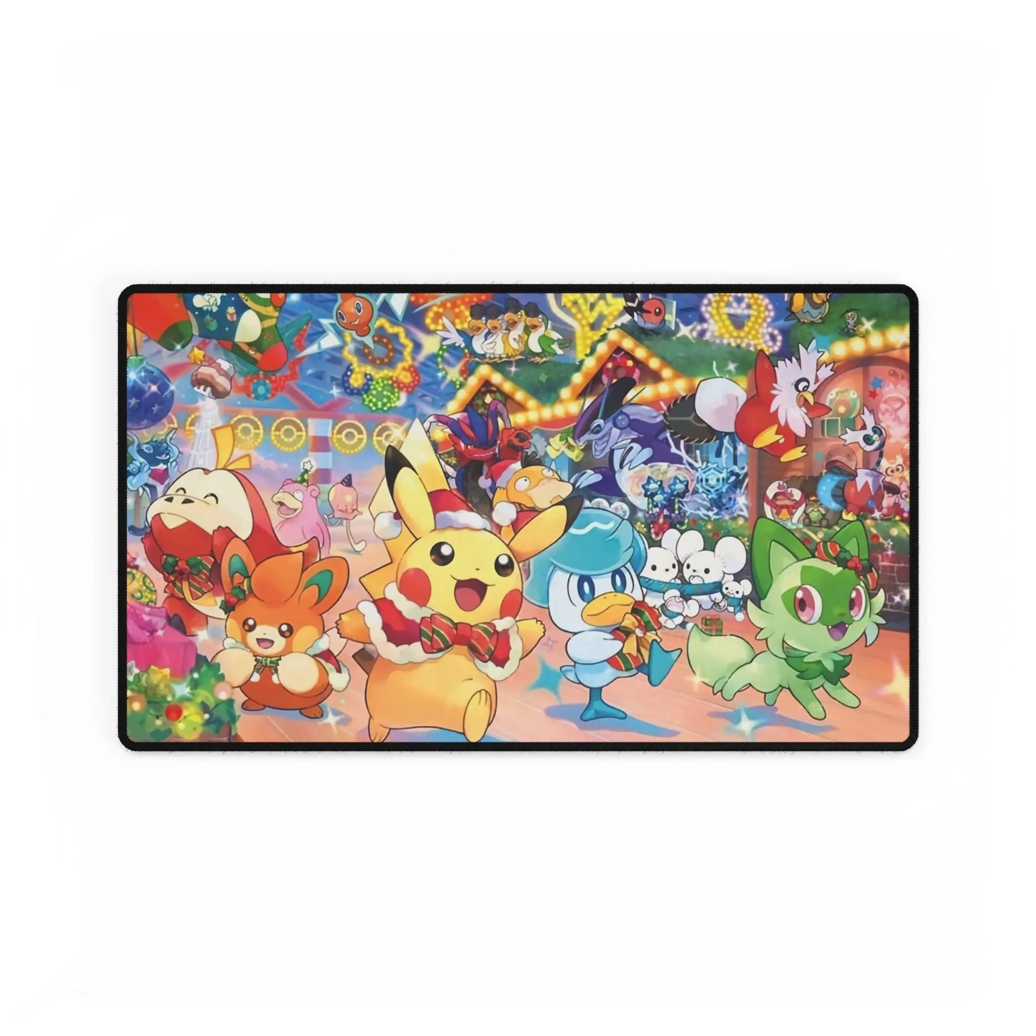 Christmas pokefest playmat / computer mat (no zones)