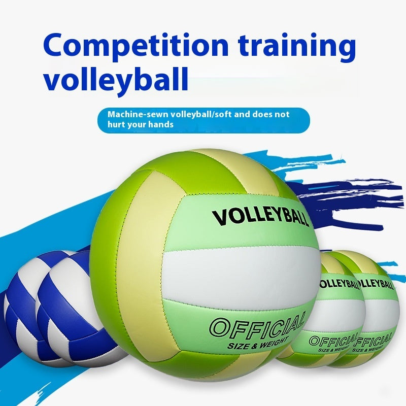 No.5 Game Volleyball – Machine Seam PVC Match Ball