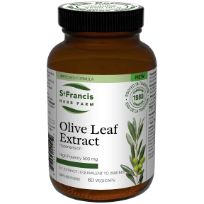 St. Francis Herb Farm - Olive Leaf Extract Capsules (60caps)