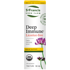 St. Francis Herb Farm - Deep Immune Licorice Free (50ml)
