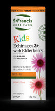St. Francis Herb Farm - Echinacea 2+ Kids With Elderberry (120ml)